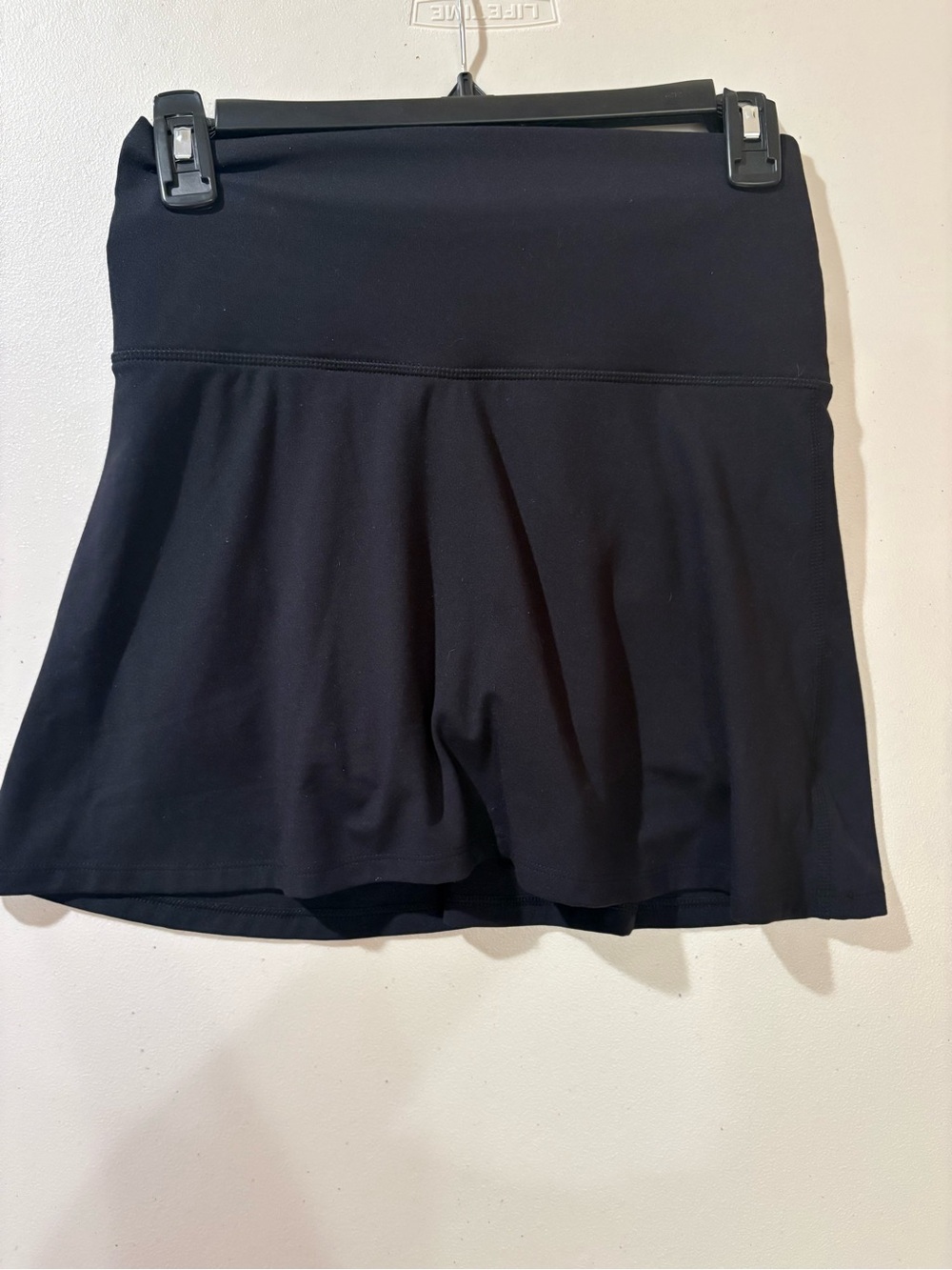 90 Degree By Reflex Black Athletic Skort with Built-In Shorts